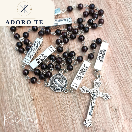 Garnet Mystery Rosary