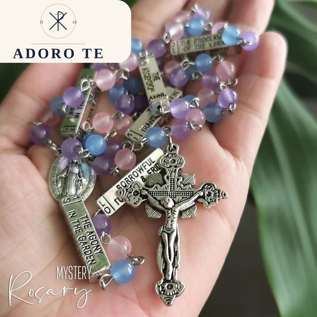 Malaysian Stone Mix Mystery Rosary