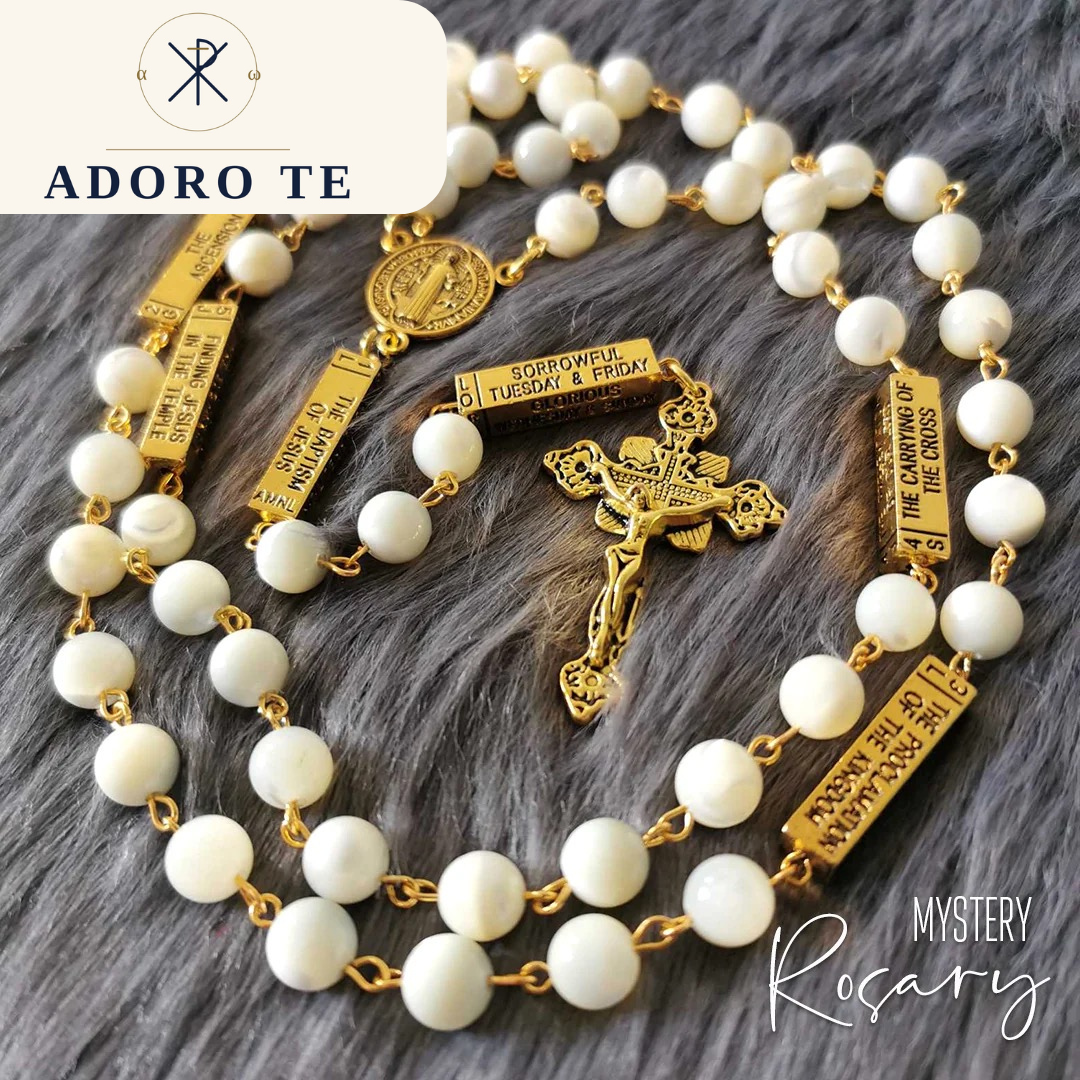 Mother of Pearl Mystery Rosary