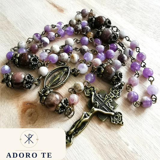 Amethyst Rosary