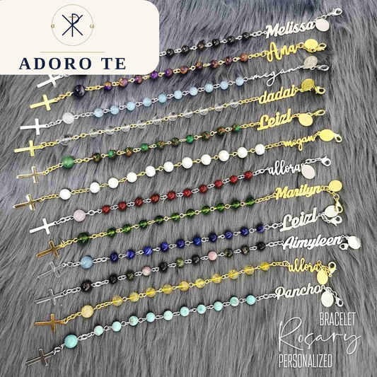 Birthstone Rosary Bracelet