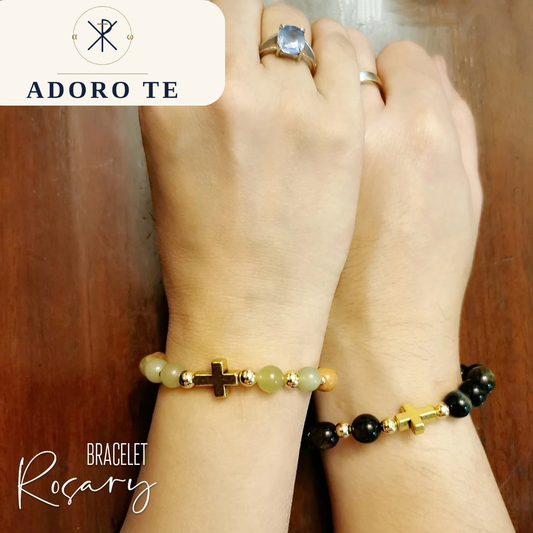Dark Tiger Eye Stretch Bracelet