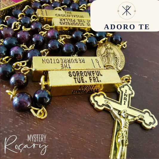 Garnet Mystery Rosary