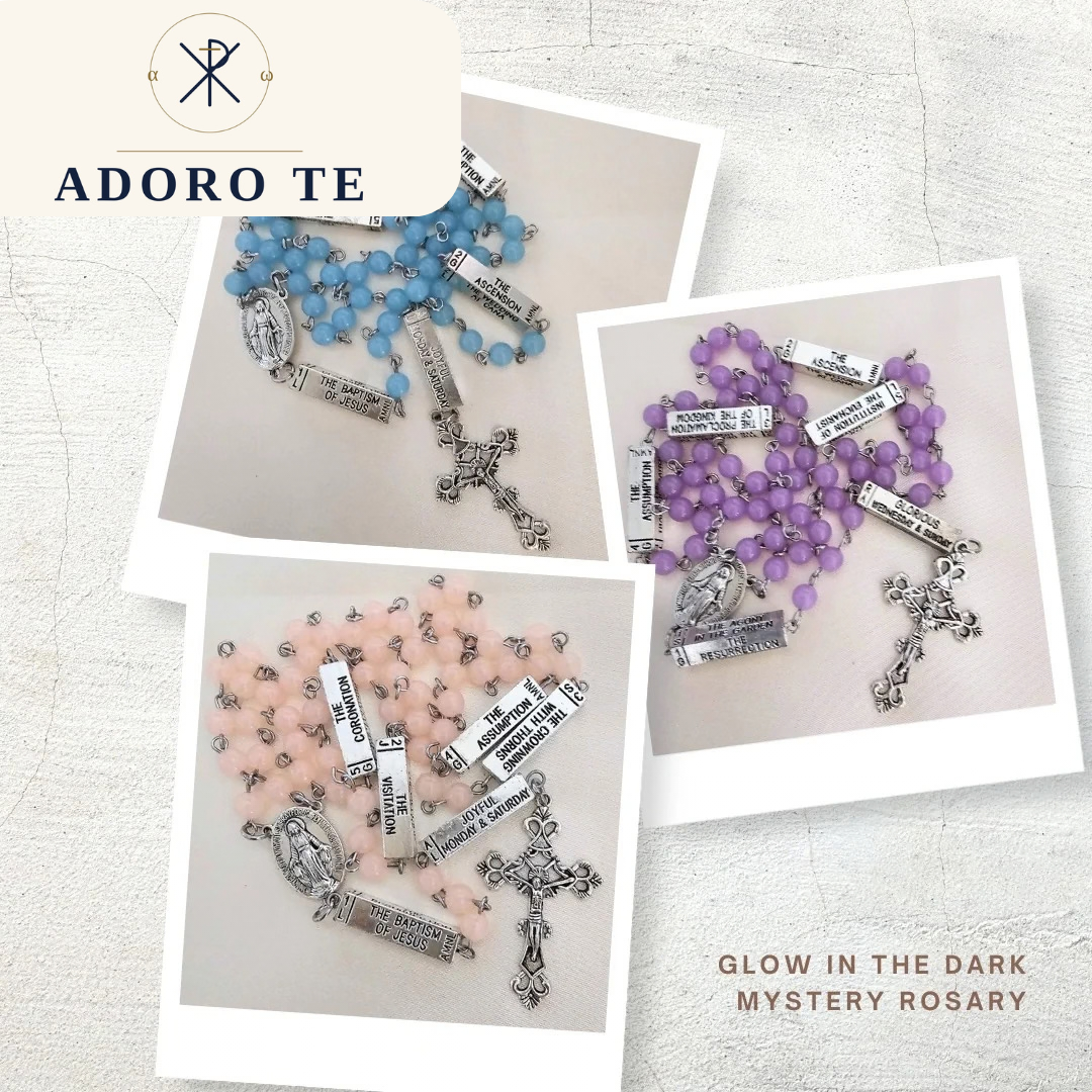 Glow in the Dark Mystery Rosary