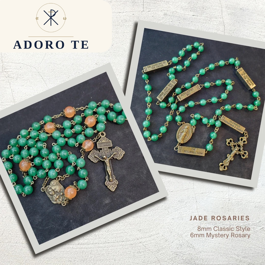 Jade Mystery Rosary