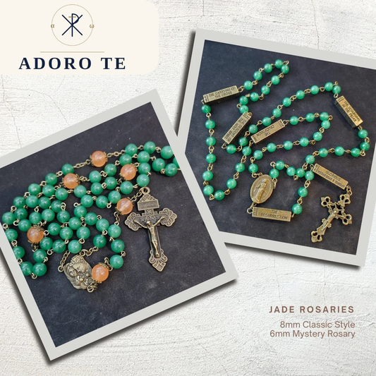 Jade Mystery Rosary