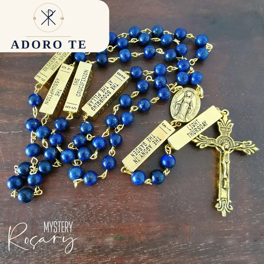 Lapis Lazuli Mystery Rosary