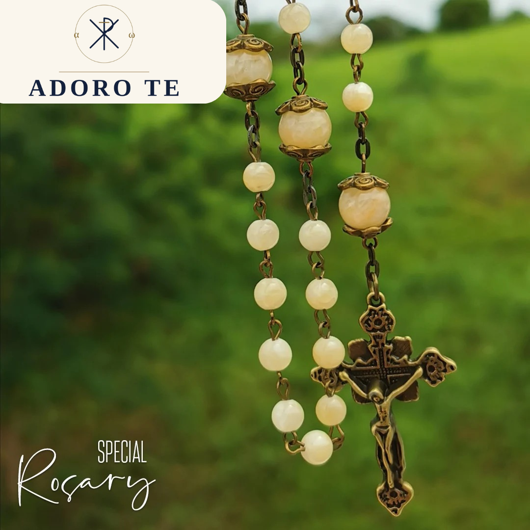 Yellow Jade Special Rosary
